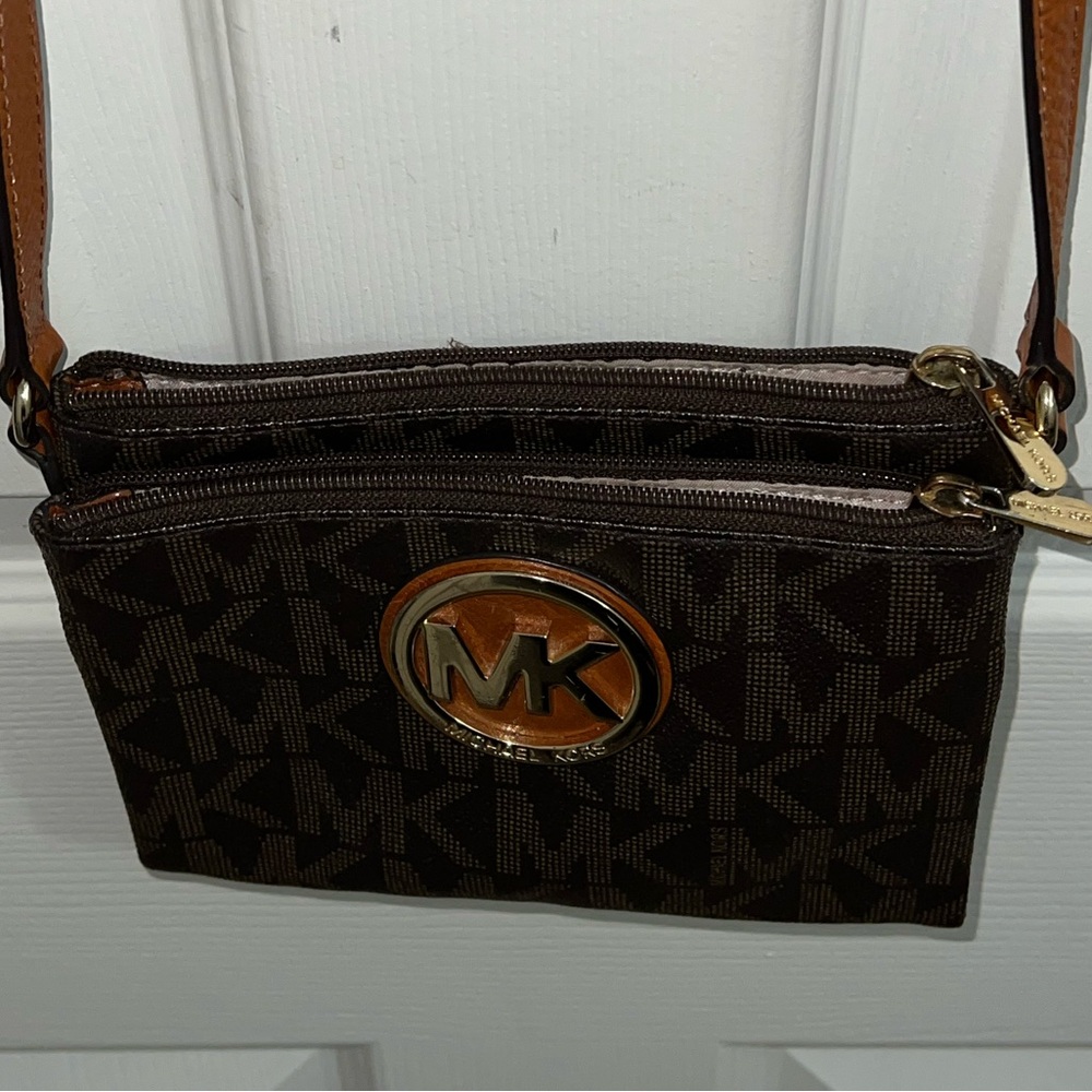 Brown Michael Kors Small Crossbody